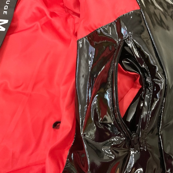 BLACK MILANO MEN'S UNISEX WATERPROOF PUFFER COAT DETACHABLE HOOD SZ LARGE - Picture 5 of 12